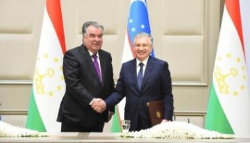 Таджикистан и Узбекистан подписали 15 новых документов о сотрудничестве