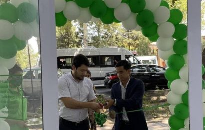 МегаФон Таджикистан открыл первый эко-салон в Худжанде