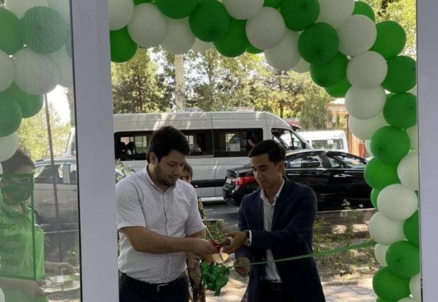 МегаФон Таджикистан открыл первый эко-салон в Худжанде