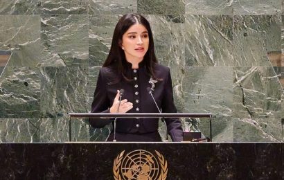 Дочь Мирзиеева выступила на конференции ООН о последствиях Аральской трагедии