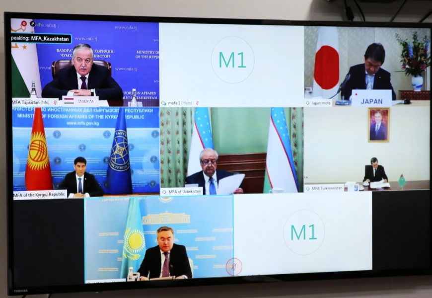 “Осиёи Марказӣ + Ҷопон”: Мубориза бо пандемияи COVID-19 баррасӣ шуд
