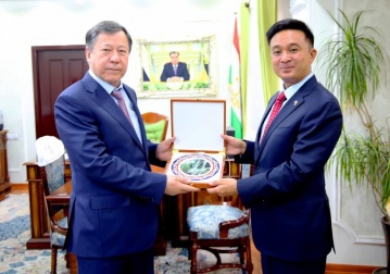 Встреча Министра внутренних дел с Послом США в Таджикистане