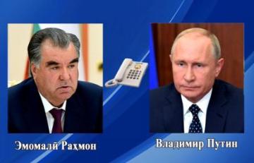 Кремл: Путин пообещал Таджикистану помощь в связи с ситуацией на границе с Афганистаном