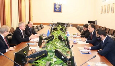 Встреча Посла Таджикистана с Генеральным секретарем ОДКБ