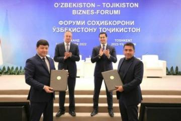 На форуме предпринимателей Таджикистана и Узбекистана подписано 75 документов на сумму более 1 миллиарда долларов