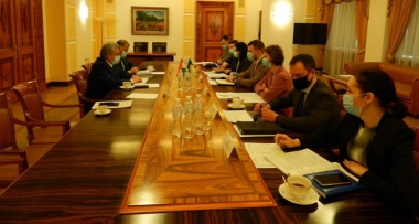 Встреча Посла Таджикистана с Министром инфраструктуры Украины