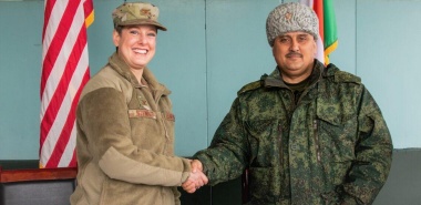 Посольство США предоставило четыре джипа Национальной гвардии Таджикистана