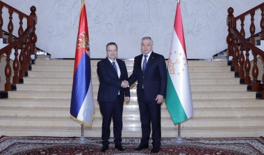 Встреча министров иностранных дел Таджикистана и Сербии