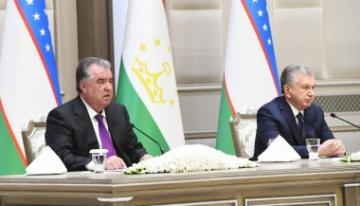 Заявление Президента Республики Таджикистан Эмомали Рахмона для прессы по итогам таджикско-узбекских переговоров