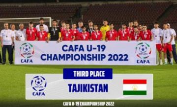 Чемпионат CAFA-2022. Сборная Таджикистана стала бронзовым призёром турнира