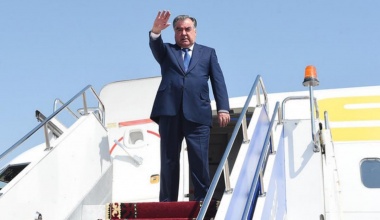 Президент Республики Таджикистан Эмомали Рахмон отбыл с рабочим визитом в Китайскую Народную Республику