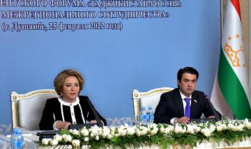 В Душанбе состоялся VII Межпарламентский форум “Таджикистан-Россия: потенциал межрегионального сотрудничества”
