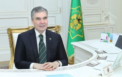 Президент Туркменистана отмечает свой 63-й день рождения