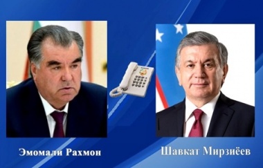 Телефонный разговор с Президентом Республики Узбекистан Шавкатом Мирзиёевым