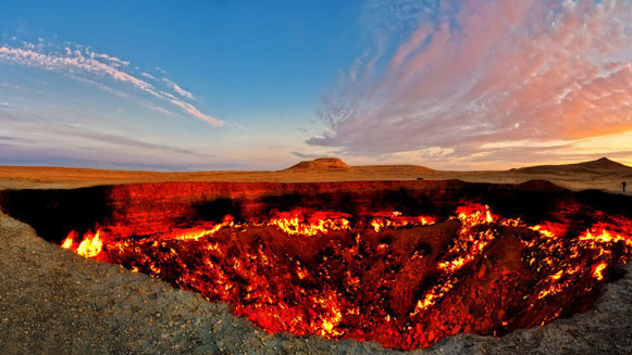«Дарваза» в Туркменистане — загадочный пожар, который горит уже 48 лет