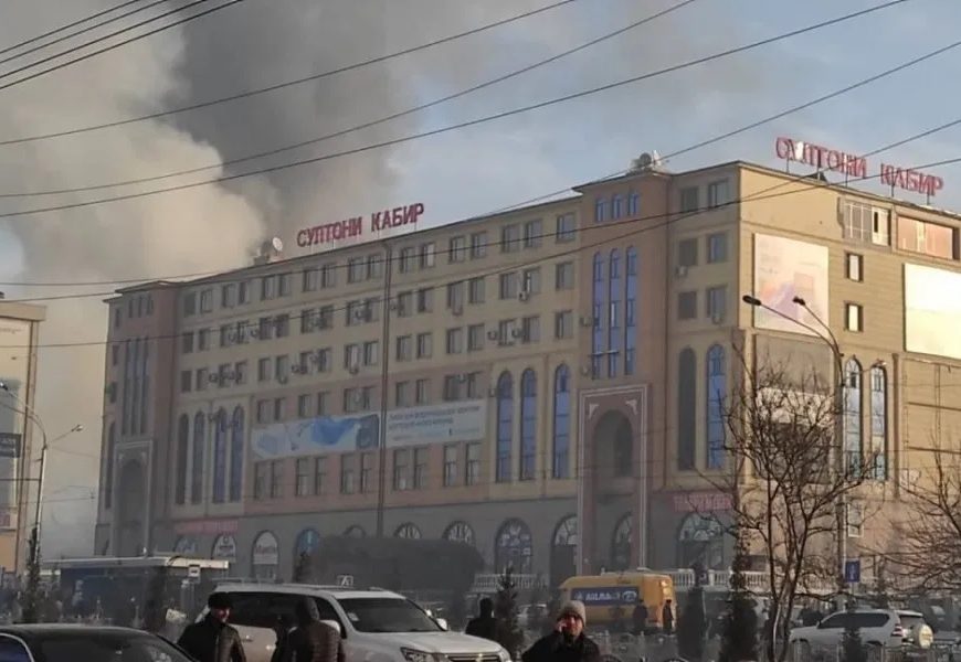 Сӯхтор дар бозори “Султони Кабир”