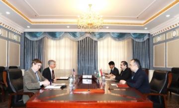 Встреча Заместителя министра иностранных дел Республики Таджикистан с Послом Соединенных Штатов Америки в Таджикистане