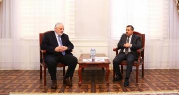 Встреча Заместителя министра иностранных дел с исполняющим обязанности Главы Программного офиса ОБСЕ в Душанбе