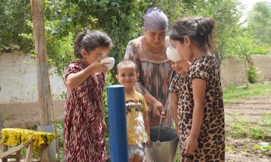 USAID и Фонд Ага Хана улучшают доступ к воде и санитарии в Хатлонской области