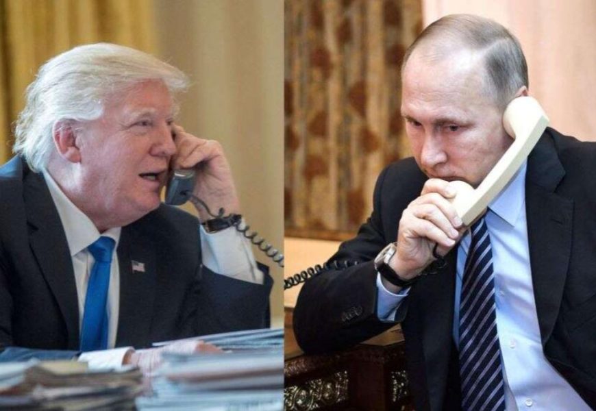 Трамп и Путин обсудили контроль над вооружениями и борьбу с пандемией