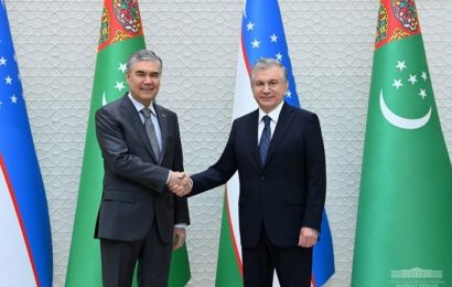 Бердымухамедов и Мирзиёев обсудили дальнейшие шаги развития сотрудничества