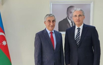 Встреча Посла Республики Таджикистан с Министром экологии и природных ресурсов Азербайджана