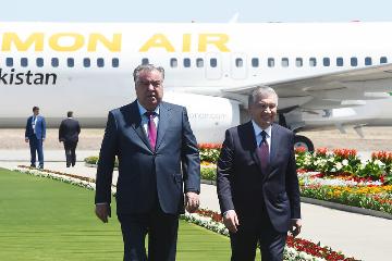 Продолжение официального визита Президента Таджикистана в Ургенч и Хиву Республики Узбекистан
