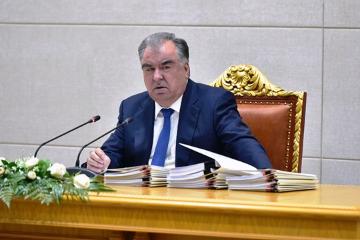 Заседание Правительства Таджикистан