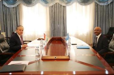 Встреча Министра иностранных дел Таджикистана с главой Представительства Детского Фонда ООН