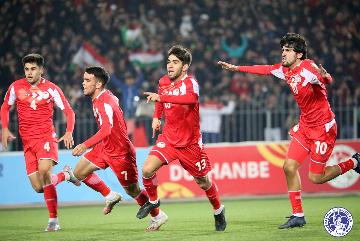 Олимпийская сборная Таджикистана (U-23) вышла в финальную часть Кубка Азии-2022