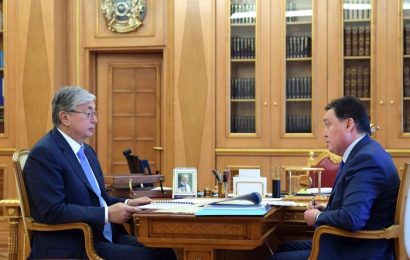 Глава Казахстана встретился с премьер-министром республики по вопросам пандемии