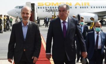Начало официального визита Президента Таджикистана в Иран