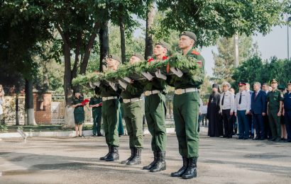Российская военная база в Таджикистане отметила 80-летний юбилей