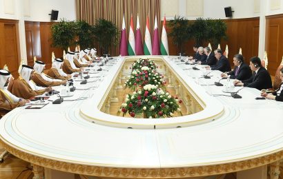 Встречи и переговоры между Республикой Таджикистан и Государством Катар на высшем уровне