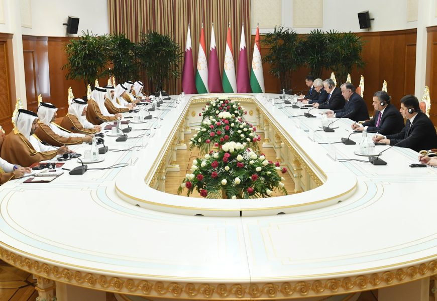 Встречи и переговоры между Республикой Таджикистан и Государством Катар на высшем уровне
