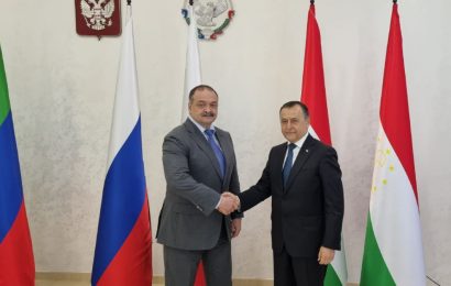 Рабочий визит Посла Таджикистана в России в Республику Дагестан Российской Федерации