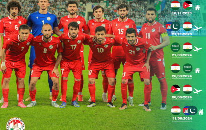 Футбол: Национальная сборная Таджикистана стартует во втором раунде отборочного турнира чемпионата мира-2026