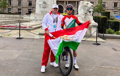 Таджикистан на Чемпионате мира по велоспорту в Глазго, Шотландия