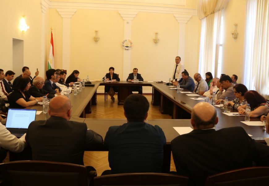 Встреча с руководителями таджикских общественных объединений в России