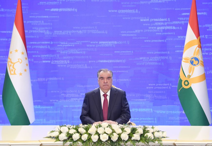 Поздравительное послание Президента Республики Таджикистан по случаю 32-летия Государственной независимости
