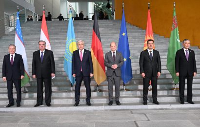 Участие Президента Республики Таджикистан в первой встрече глав государств Центральной Азии и Федеративной Республики Германия