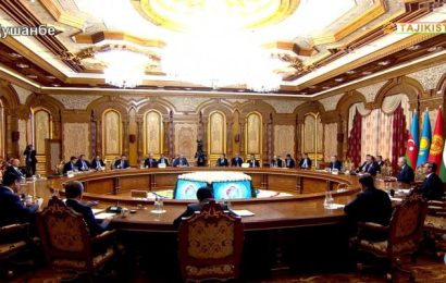 Саммит президентов Центральной Азии в Душанбе