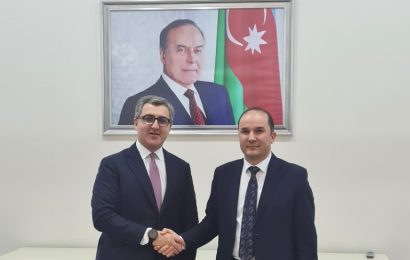 Встреча Посла Таджикистана с Главой «AZPROMO»