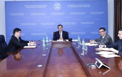 Встреча заместителей министров иностранных дел стран Центральной Азии с представителем Европейского союза
