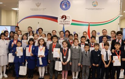 Олимпиада по русскому языку для школьников прошла в Таджикистане