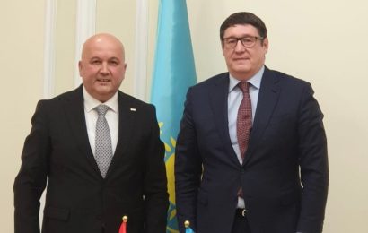 Встреча Посла Республики Таджикистан с Министром энергетики Республики Казахстан