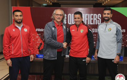 Петр Сегрт и Ахтам Назаров приняли участие в пресс-конференции перед отборочным матчем ЧМ-2026 с Иорданией