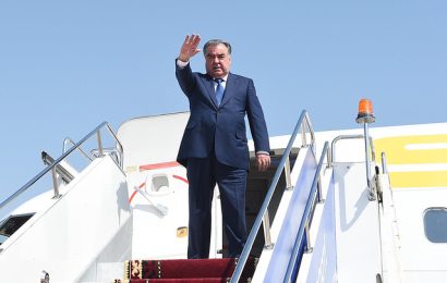 Рабочий визит Президента Республики Таджикистан в Санкт-Петербург