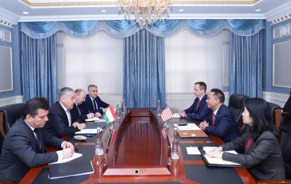 Министр иностранных дел Таджикистана принял Посла США