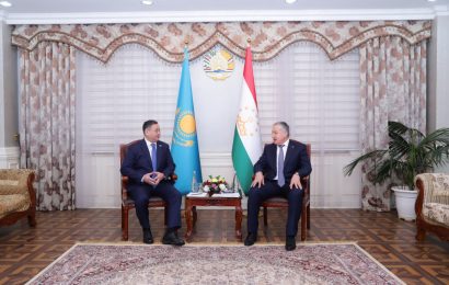 Переговоры между министрами иностранных дел Таджикистана и Казахстана